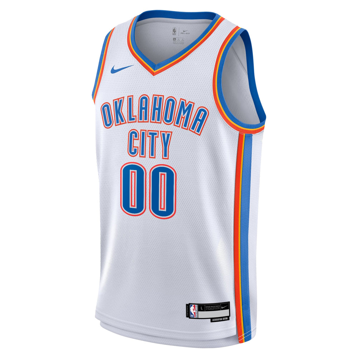 Oklahoma City Thunder Nike Association Swingman Jersey - Custom - Youth