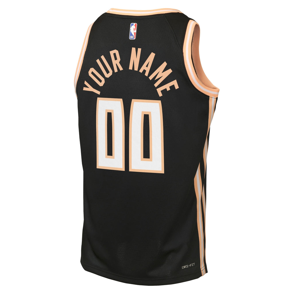 Nike  Atlanta Hawks 2025/26 City Edition Swingman Jersey - Custom - Youth