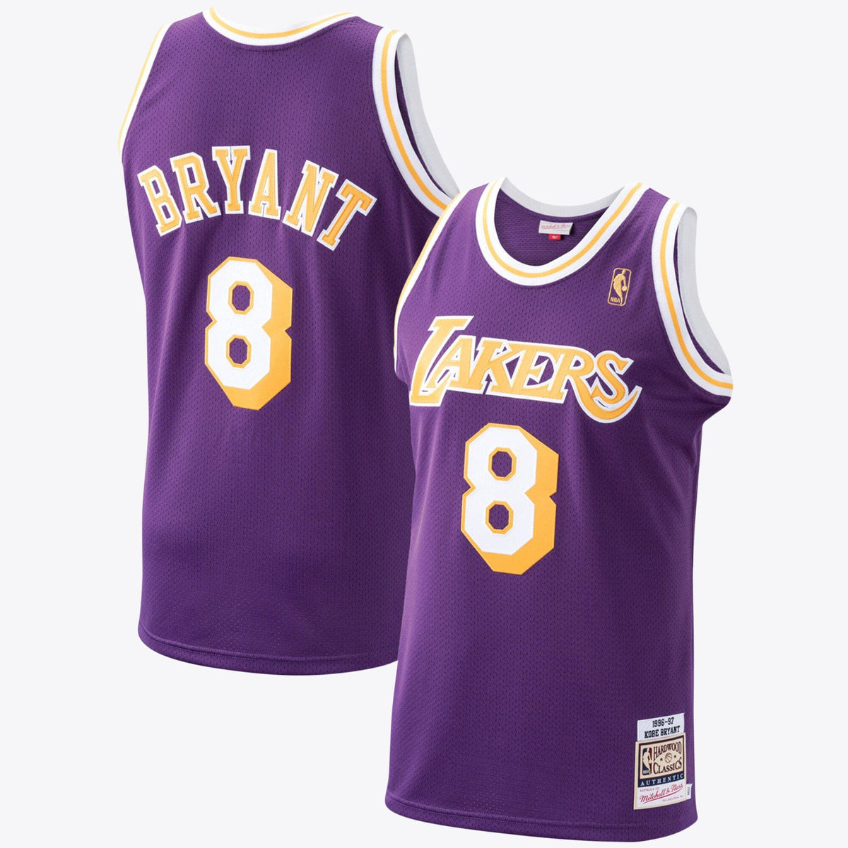 Kobe Bryant Hardwood Classic 1996-97 Authentic Jersey By Mitchell & Ness - Purple - Mens