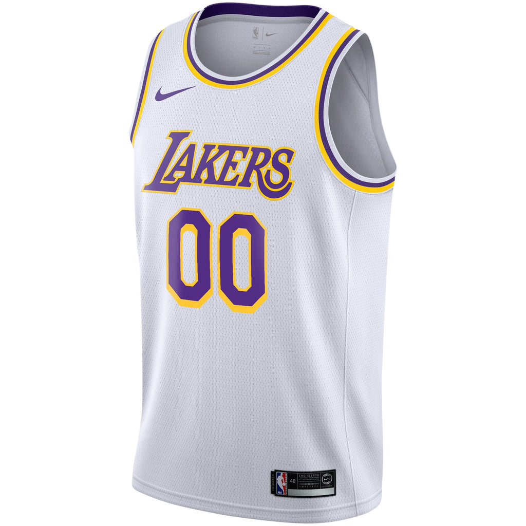 Los Angeles Lakers Nike Association Swingman Jersey - Custom - Youth