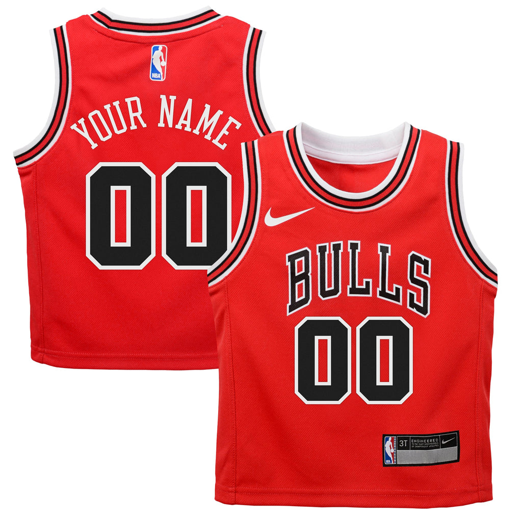 Chicago Bulls Nike Replica Icon Jersey - Custom - Kids