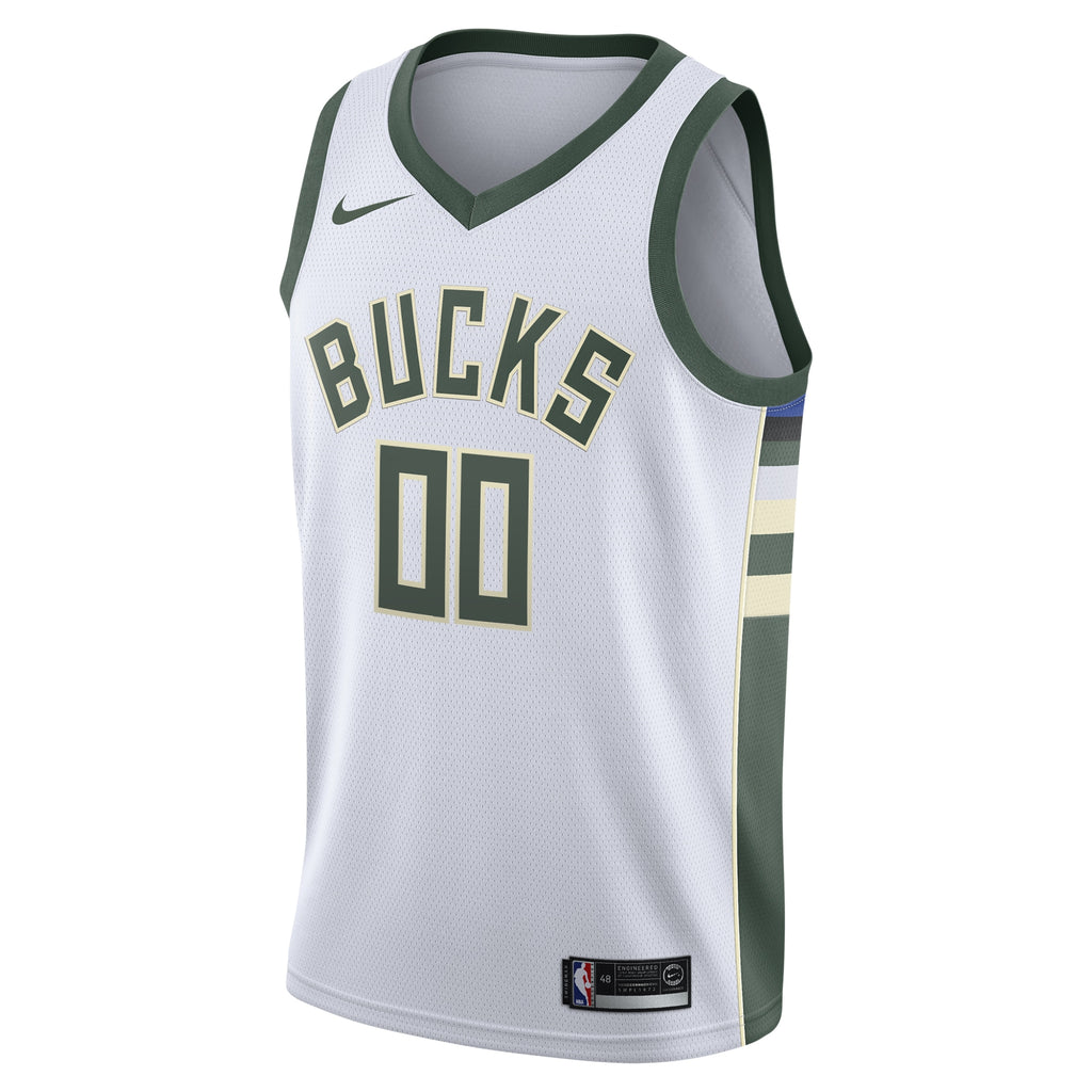 Milwaukee Bucks Nike Association Swingman Jersey - Custom - Youth