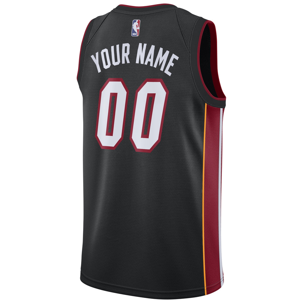 Miami Heat Nike Icon Swingman Jersey - Custom - Youth