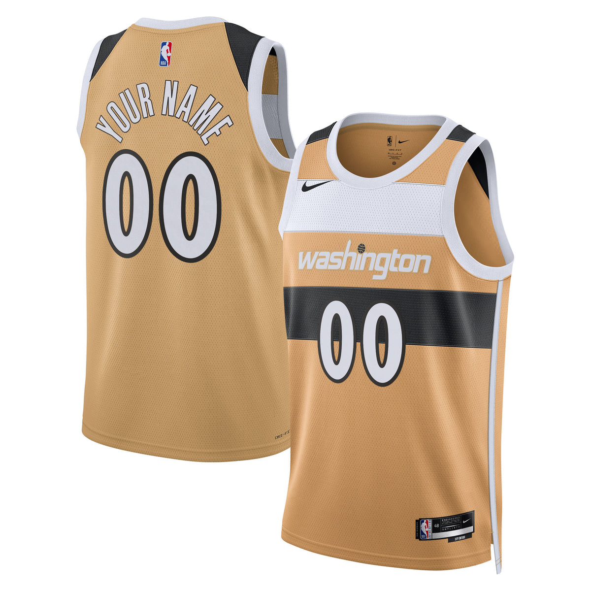 Nike  Washington Wizards 2025/26 City Edition Swingman Jersey - Custom - Unisex