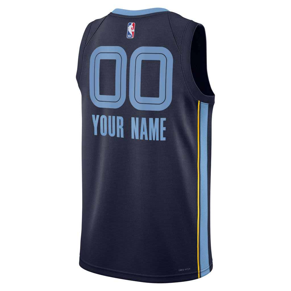Memphis Grizzlies Nike Icon Swingman Jersey - Custom - Unisex