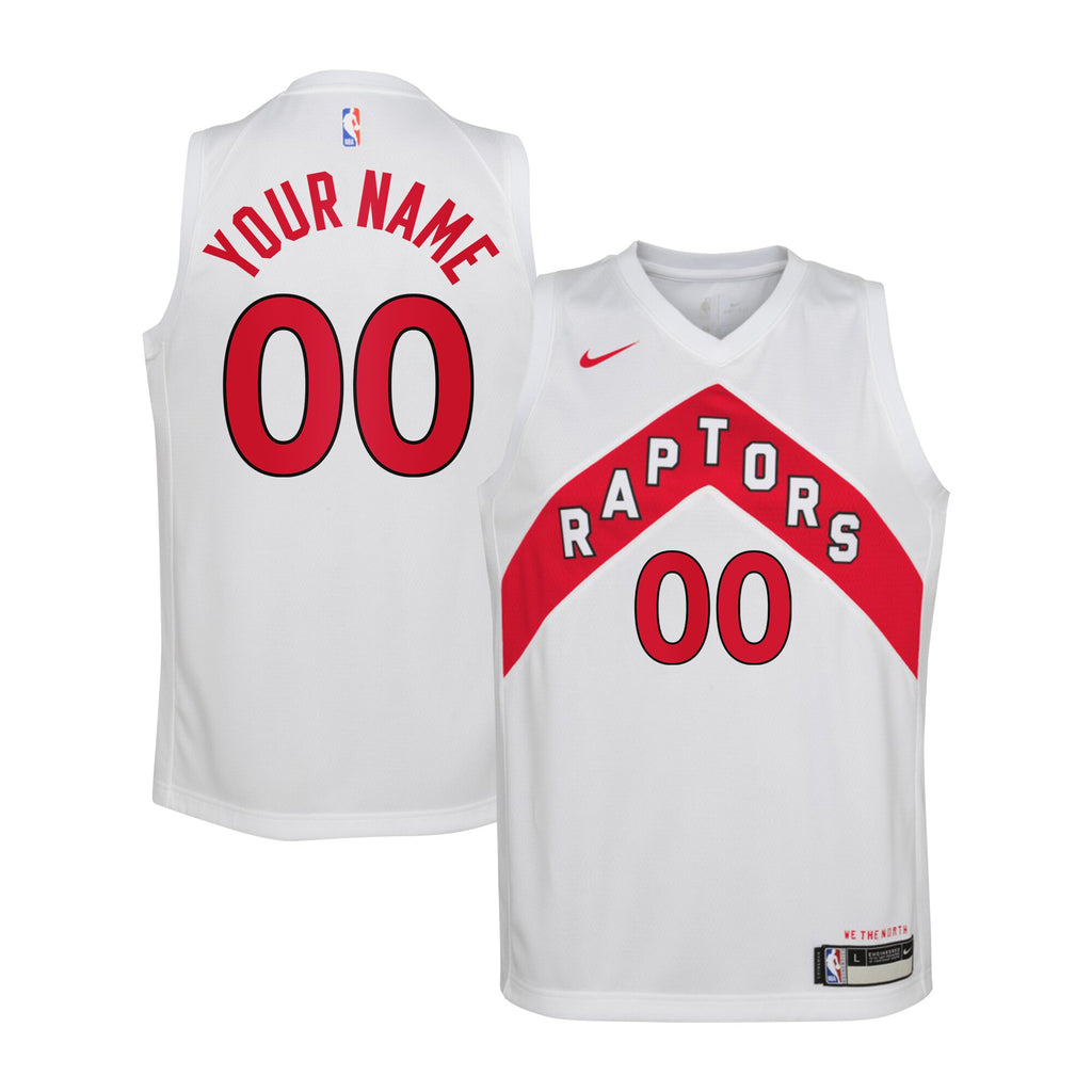 Toronto Raptors Nike Association Swingman Jersey - Custom - Youth