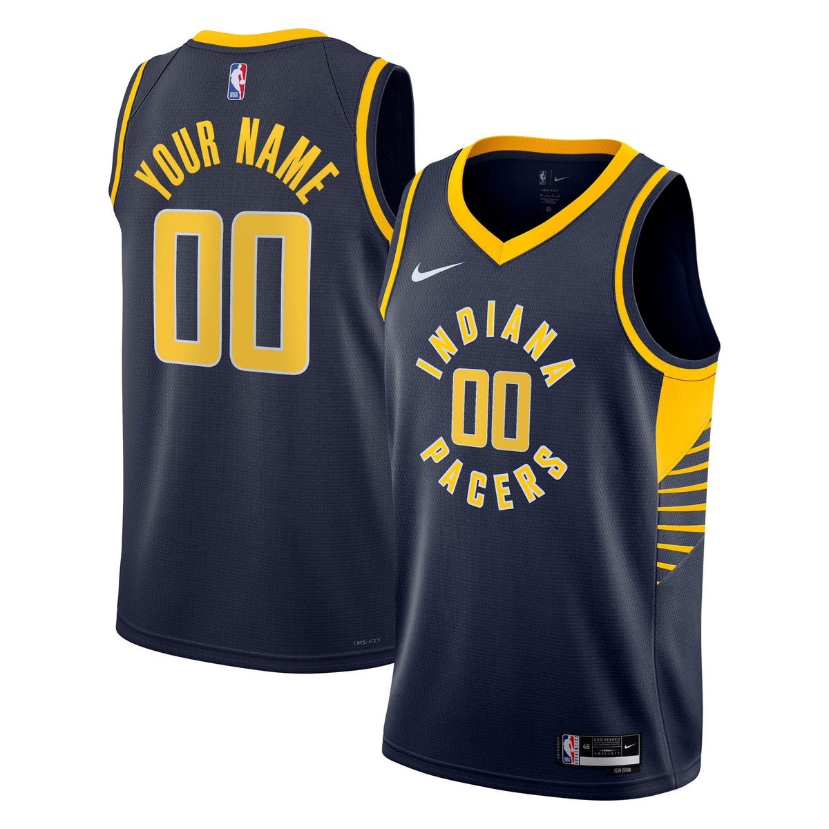 Indiana Pacers Nike Icon Swingman Jersey - Custom - Youth