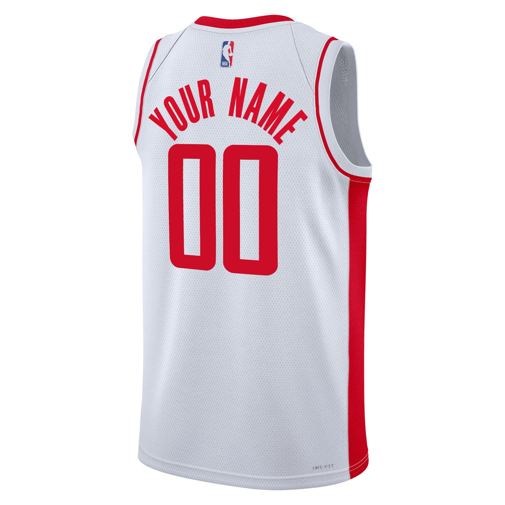 Houston Rockets Nike Association Swingman Jersey - Custom - Unisex