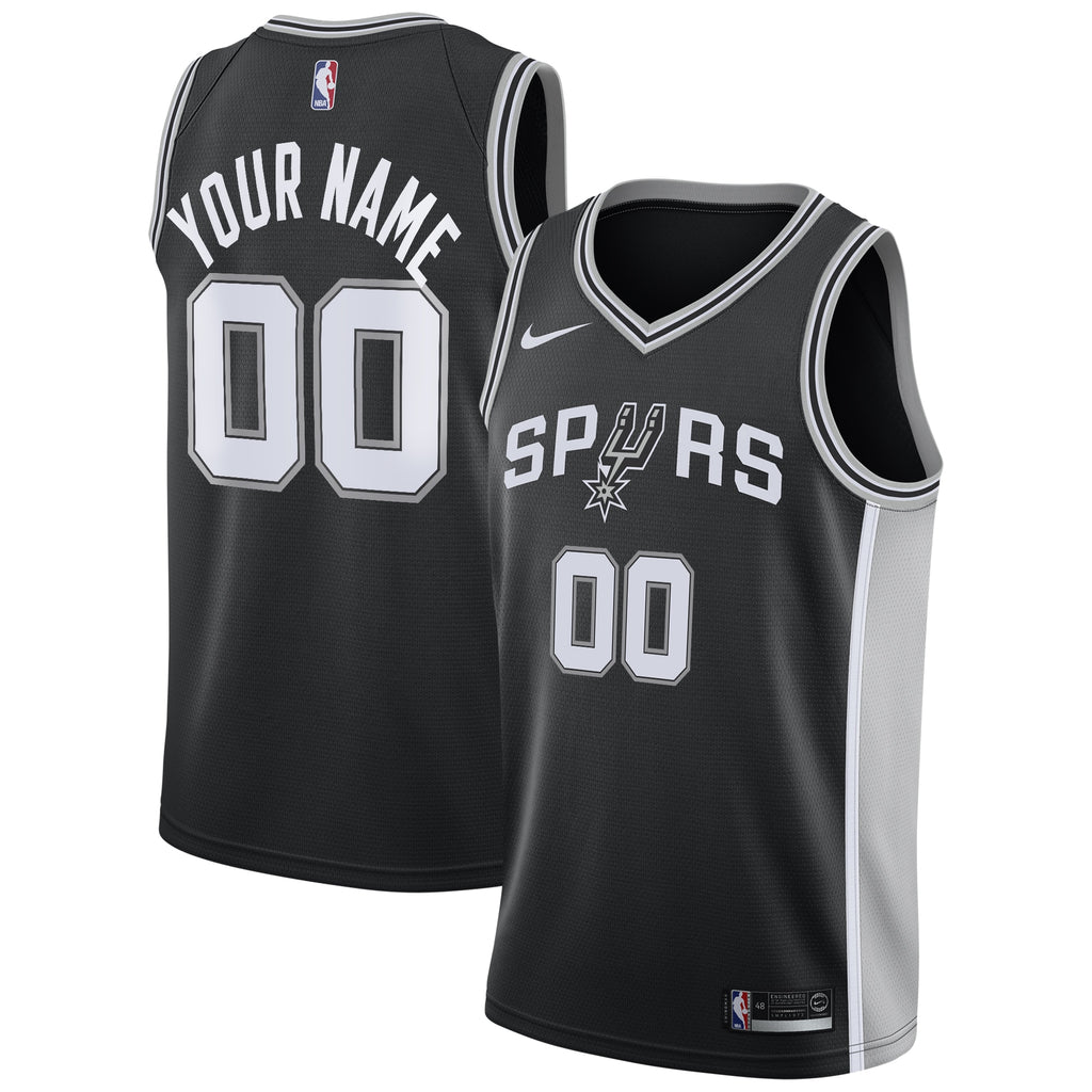 San Antonio Spurs Nike Icon Swingman Jersey - Custom - Youth