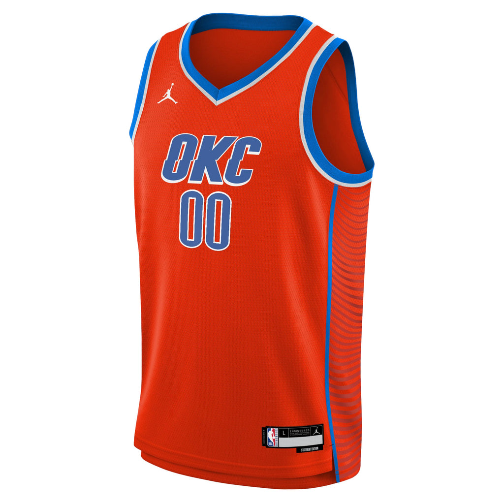 Oklahoma City Thunder Jordan Statement Swingman Jersey 22 - Custom - Youth