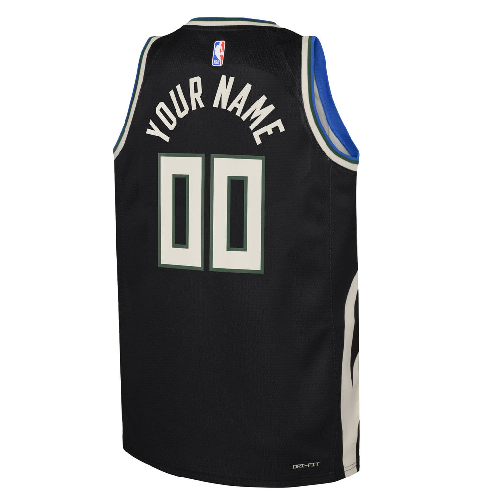 Milwaukee Bucks Jordan Statement Swingman Jersey 22 - Custom - Youth